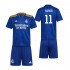 Camisola Real Madrid Marco Asensio 11 Criança Equipamento Segundo 2021-2022 Manga Curta